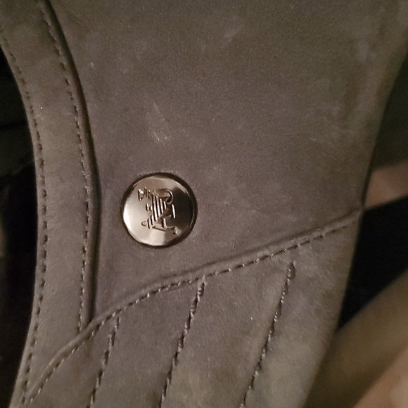 Armani Jeans Platform Ankle Boot Heels - Picture 8 of 10